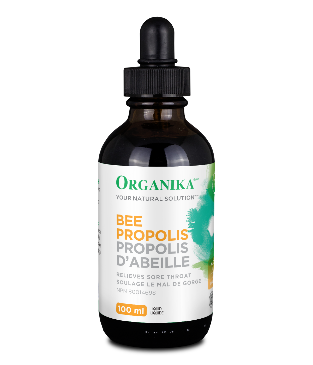 【優惠組合】2瓶 x Organika 液體蜂膠，100ml  抗菌，收斂，抗炎