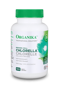 Organika Chlorella (Broken Cell Wall) 500mg, 100 tablets