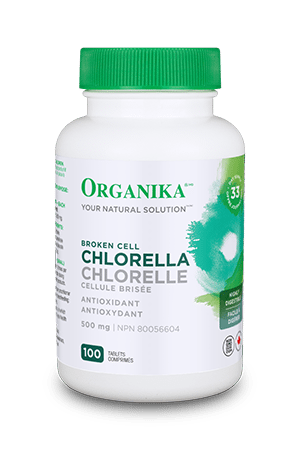 Organika Chlorella (Broken Cell Wall) 500mg, 100 tablets