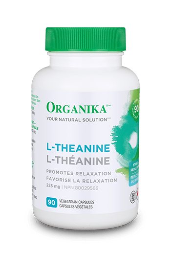 优格康 Organika L-theanine 225mg, 90 vegtarian capsules
