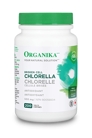 Organika Chlorella (Broken Cell Wall) 500mg, 200 tablets