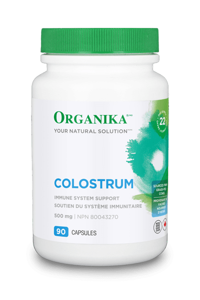优格康 Organika Colostrum Bovine 500mg, 90 capsules Canada