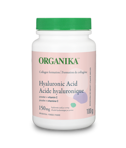 Organika Hyaluronic Acid + Vitamin C 150mg , 100g powder