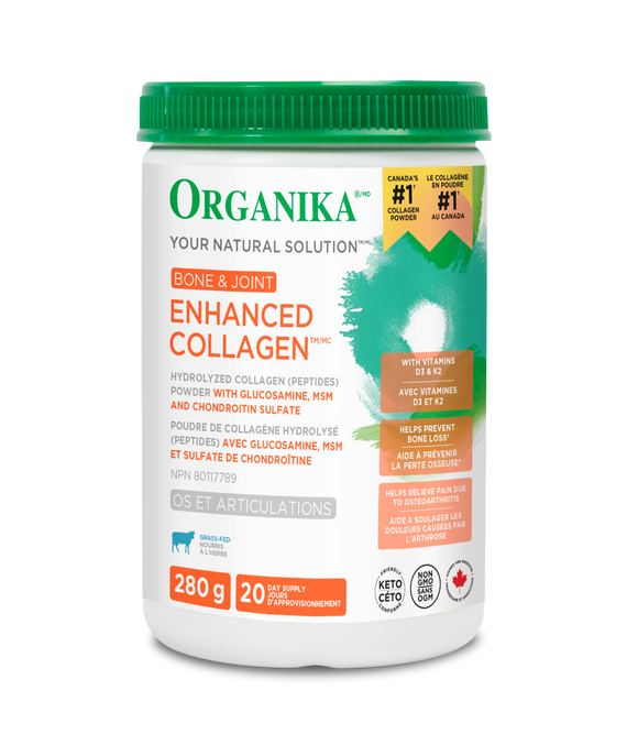Organika Enhanced Collagen™ Bone & Joint, 280g
