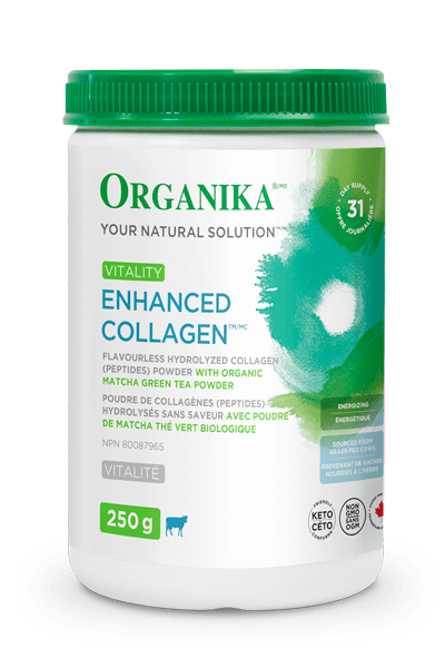 优格康 Organika Enhanced Collagen Vitality Matcha, 250g