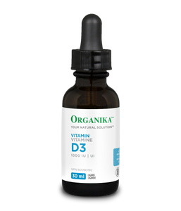Organika Vitamin D3 Liquid 1000IU, 30ml