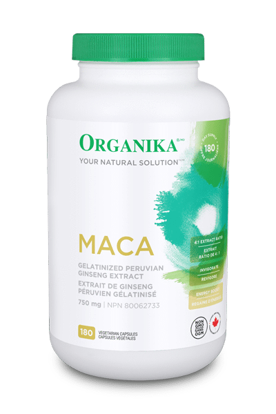 优格康 Organika Maca 750mg, 180 vcaps