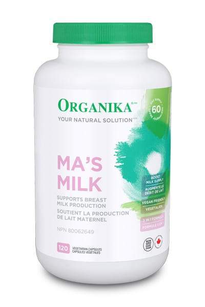 Organika Ma's Milk 100mg. 120 vcaps
