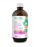 Organika Kids Liquid Calcium Plus with Vitamins D3 & K2 Mixed Berry, 450 ml