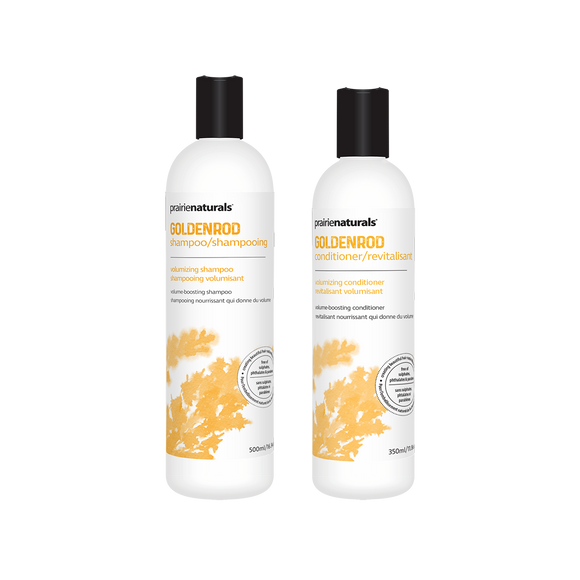Prairie Naturals Goldenrod Volumizing Shampoo 500ml & Conditioner 350ml