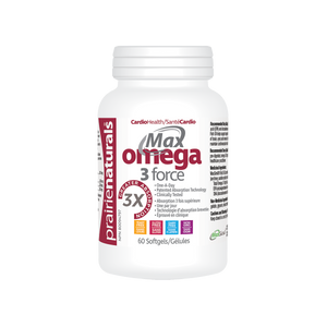 Prairie Naturals MaxOmega-3-Force, 60 softgels