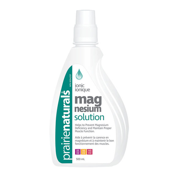 Prairie Naturals Liquid Ionic Magnesium Solution, 500ml