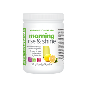 Prairie Naturals Morning Rise & Shine pH Balancing Lemon, Aloe, Mineral Drink, 126g