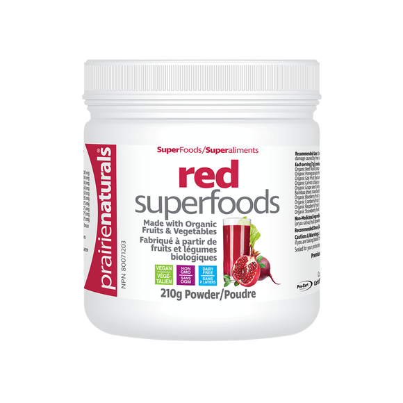 Prairie Naturals Organic Red Superfood 210g