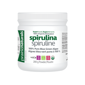 Prairie Naturals Organic Spirulina, 200g powder