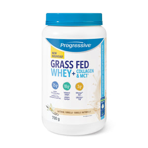 Progressive Grass Fed Whey + Collagen & MCT Vanilla, 700g