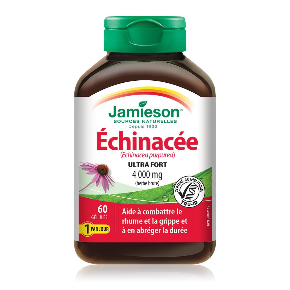 Jamieson Echinacea 4000mg 60 softgels french