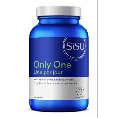 SISU Only One, Multi vitamin and mineral, with iron, 90 tabs
