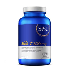 SISU 酯化維生素C,600 mg, 120 粒素食膠囊