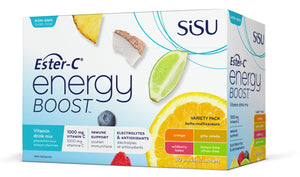 SISU 酯化維生素Ｃ（增強能量）混合口味，30包/盒