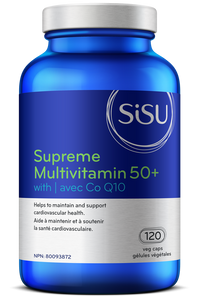 SISU 50+综合维生素和矿物质, 60 粒素食胶囊