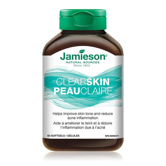 Jamieson Clear Skin 60 softgels 健美生