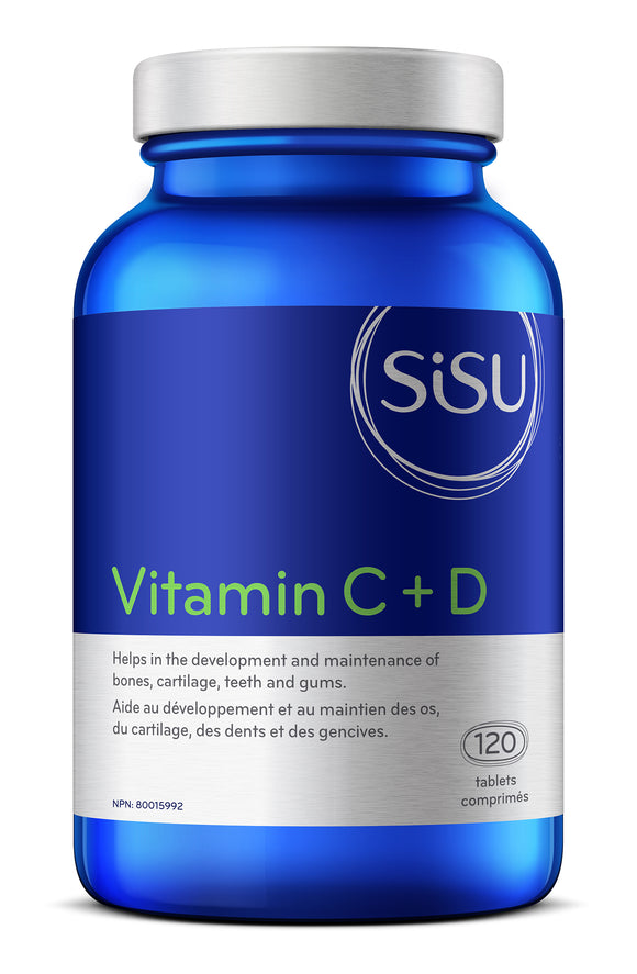 SISU Vitamin C plus D 120 caplets