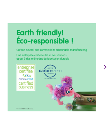 Sesame Street Healthy Tummy 1 Billion Active Cells-Mixed Berry 50 gummies Eco-friendly