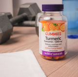 Webber Naturals Turmeric Curcumin 1260 mg Orange, 120 Gummies