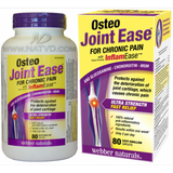 Webber Naturals Osteo Joint Ease™ with InflamEase™, and Glucosamine Chondroitin MSM, 80 easy-swallow caplets
