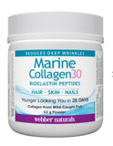 Webber Naturals Marine Collagen30® Bioelastin Peptides 1880 mg collagen/120 mg elastin, 63g