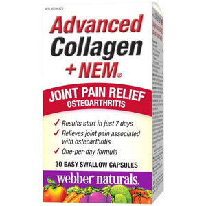 Webber Naturals Advanced Collagen + NEM. 30 caps