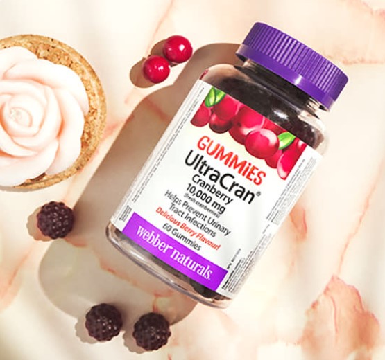 Webber Naturals UltraCran Cranberry 10,000mg, 60 Gummies
