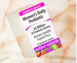 Webber Naturals Women’s Daily Probiotic 25 Billion, 30 vegetarian capsules