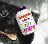 Webber Naturals Ultra Calcium Enhanced Absorption 650mg, 280 tablets