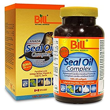 Bill Seal Oil Complex w/ Ginkgo, Vit E, CoQ10 & Garlic