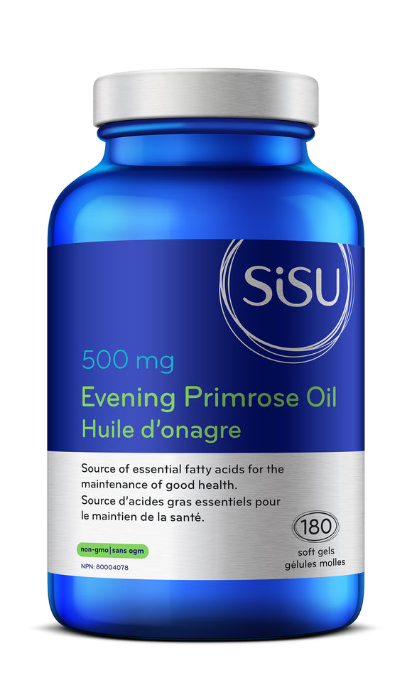 SISU Evening Primrose Oil 500mg 180 softgels