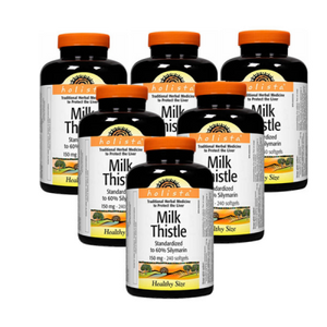 (Promotion Item) 6x Holista Milk Thistle, Healthy Size, 150 mg