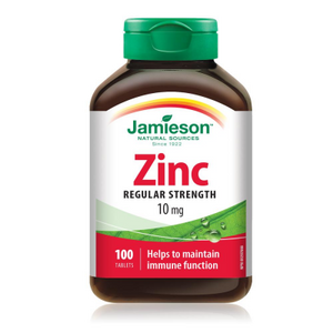 Jamieson Zinc 10 mg 100 tablets