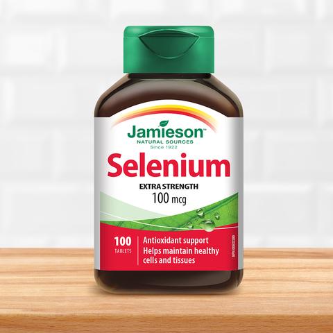 健美生 Jamieson Selenium 100mcg, 100 tabs Canada