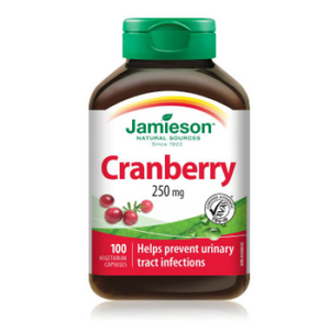 Jamieson Cranberry 250 mg, 100 Capsules