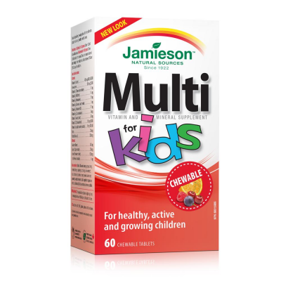 Jamieson Kids Chewable Multi 60 tablets