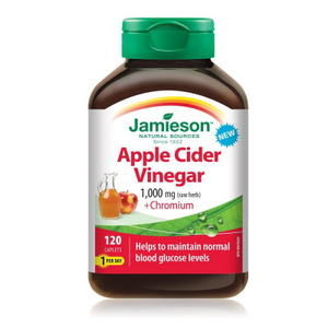 Jamieson Apple Cider with Chromium 120 caplets