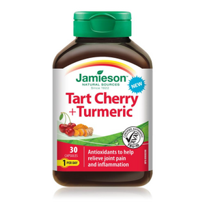 Jamieson Tart Cherry + Turmeric 30 caplets