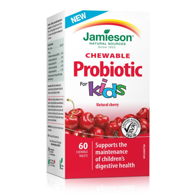 Jamieson Kids Chewable Probiotic - Natural Cherry 60's