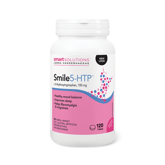 Lorna Vanderhaeghe SMILE 5-HTP 100 mg (120 enteric-coated tablets)
