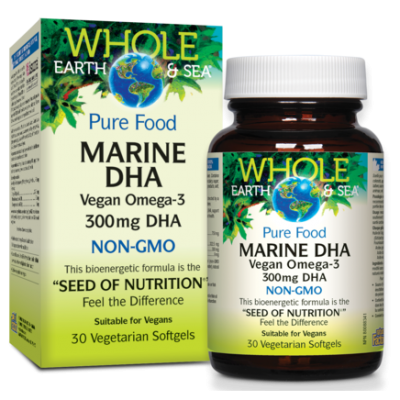 NF Whole Earth and Sea Pure Food Marine DHA 300 mg, 30's