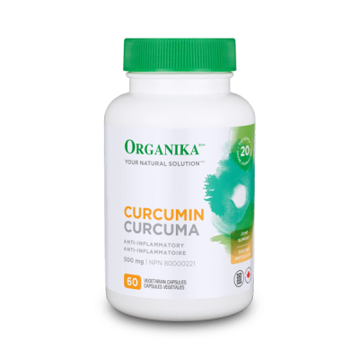 Organika Curcumin, 500mg, 60 capsules