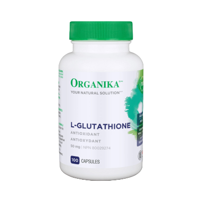 优格康 Organika L-Glutathione, 50 mg, 100 capsules 