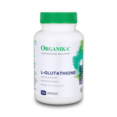 Organika L-Glutathione, 50 mg, 100 capsules